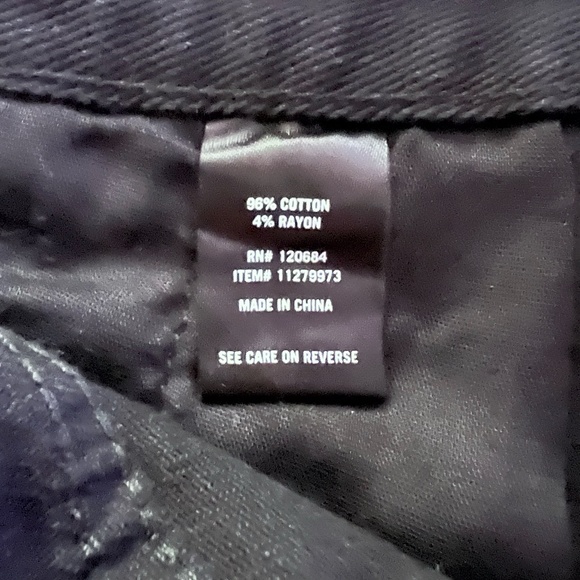 Hot Topic XXX RUDE Black Destructed Overalls - Unisex Size 28 Waist - Picture 8 of 11